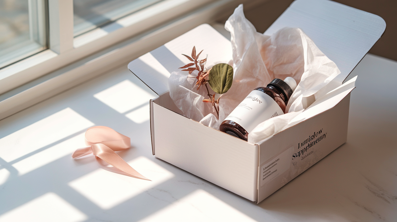Balení pro doručení LumiGlow Beauty